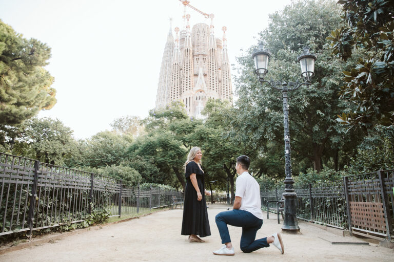 Proposal at Sagrada Familia